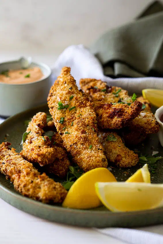 Crispy chicken strips