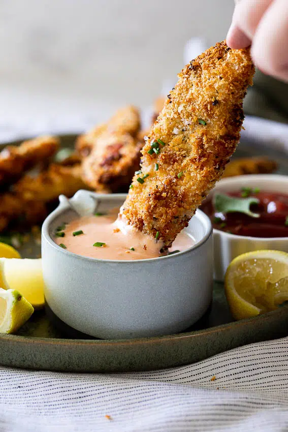 Air fryer chicken strips