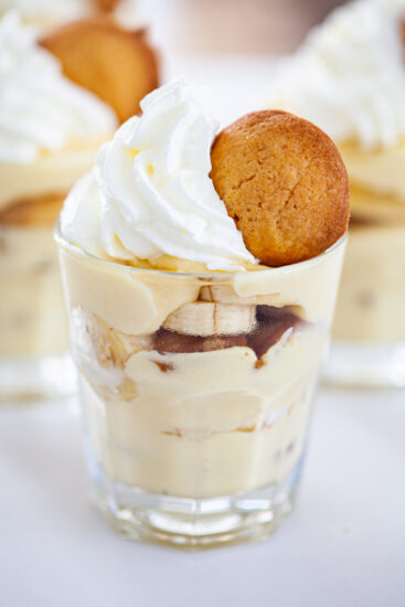 Banana pudding made from scratch.