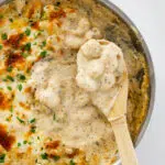 Cacio e Pepe Baked Gnocchi