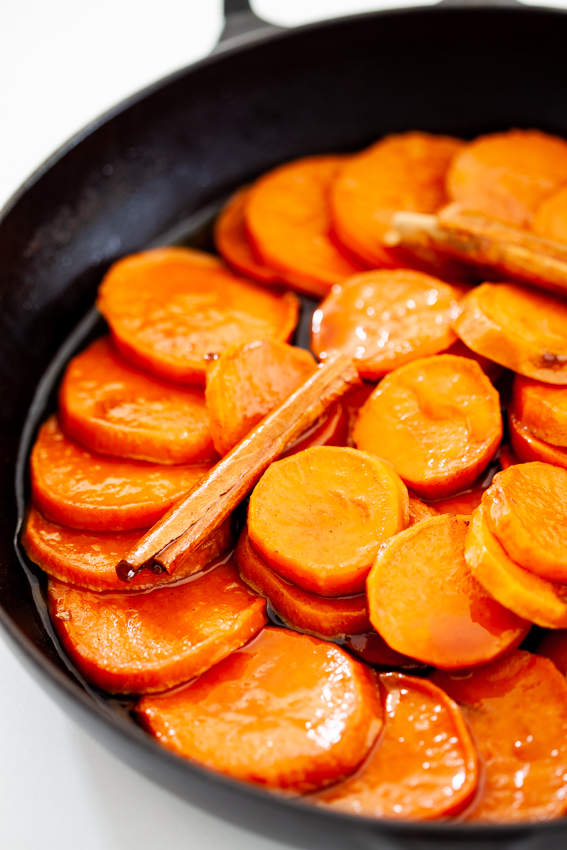 Easy candied sweet potatoes