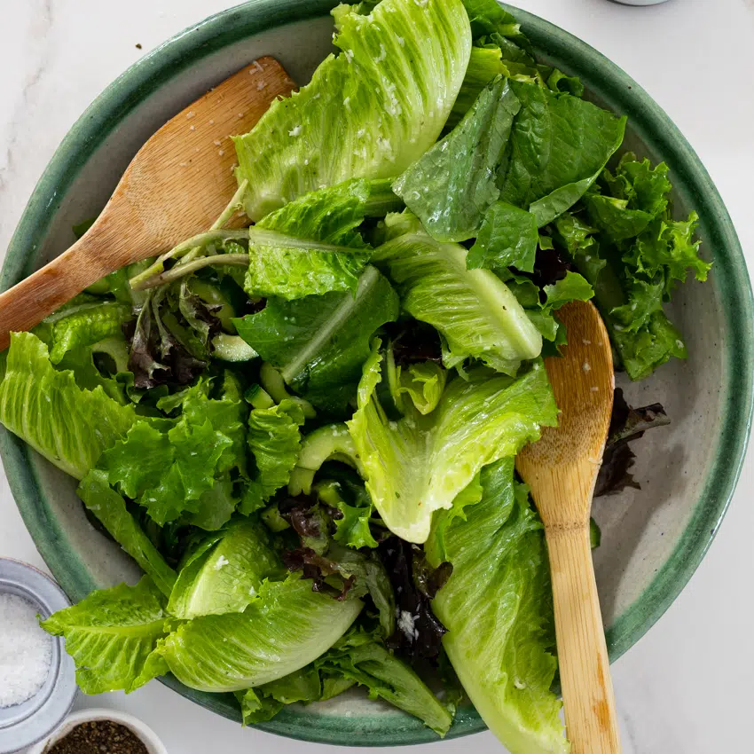 Lemon Parmesan Green Salad