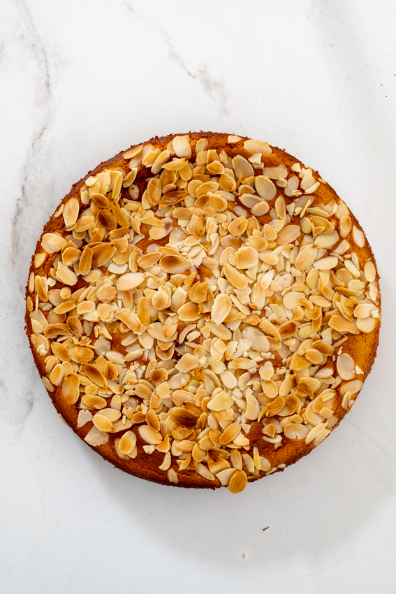 Made with whole oranges, this gluten free almond cake is moist, delicious and perfect for dessert served with a scoop of ice cream.