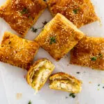 Creamy Chicken Puff Pastry Puffs
