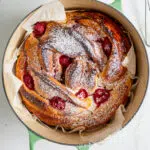 Raspberry Bread Braid