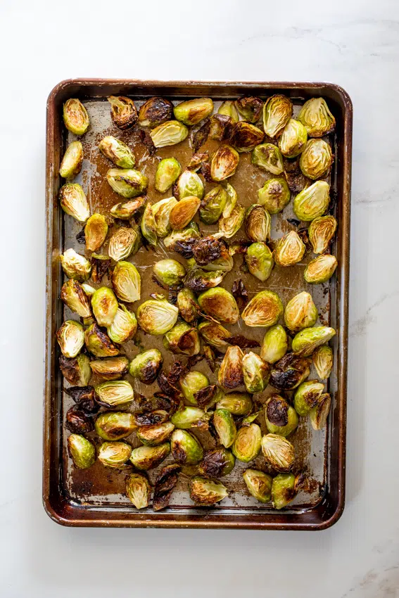 Roasted brussels sprouts