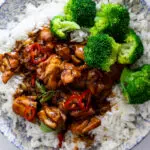 Easy Sticky Garlic Chicken