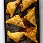 Ham and Cheese Puff Pastry pies