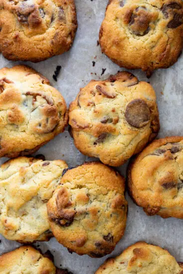 Milk Chocolate Pretzel Cookies
