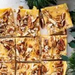 Pecan fudge shortbread