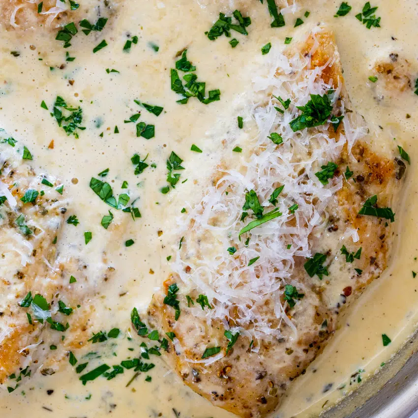 Cacio e pepe chicken