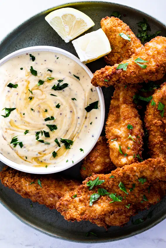 Easy honey mustard sauce recipe.