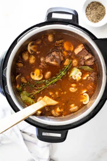 Instant Pot Boeuf Bourguignon