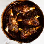 Slow Cooked Shawarma Lamb Shanks