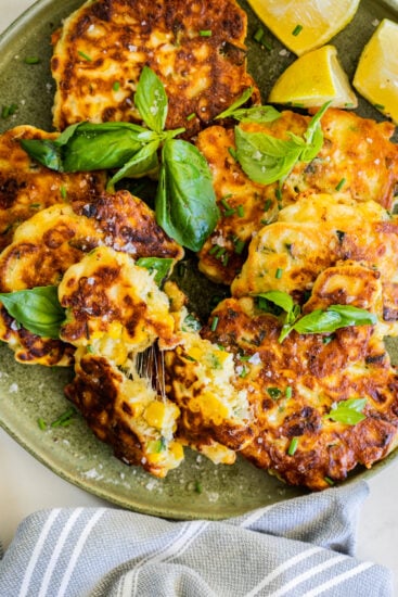 Easy Cheesy Air fryer Zucchini Tots - 83