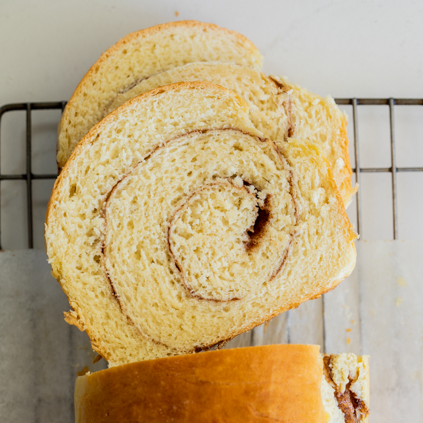 Cinnamon swirl bread