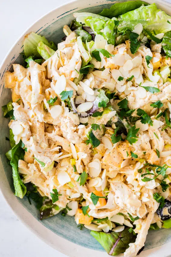 Easy Coronation Chicken Salad