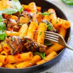 Creamy peri-peri chicken pasta