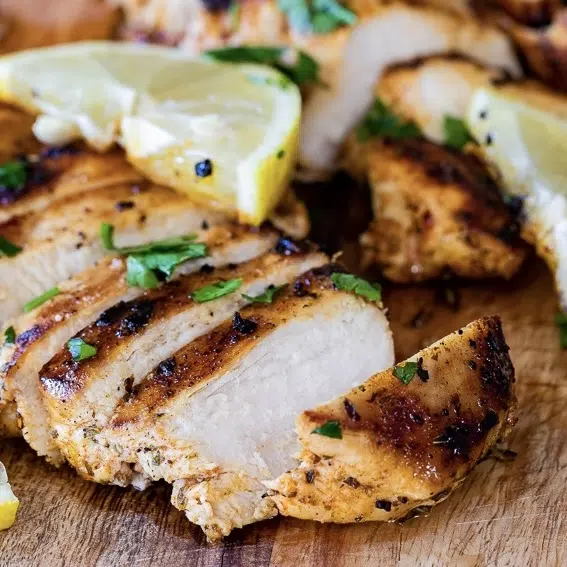 Lemon herb chicken breast