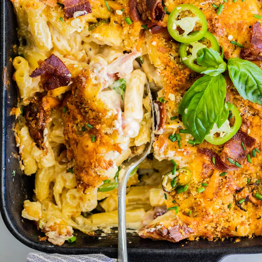 Jalapeño Popper Mac and Cheese