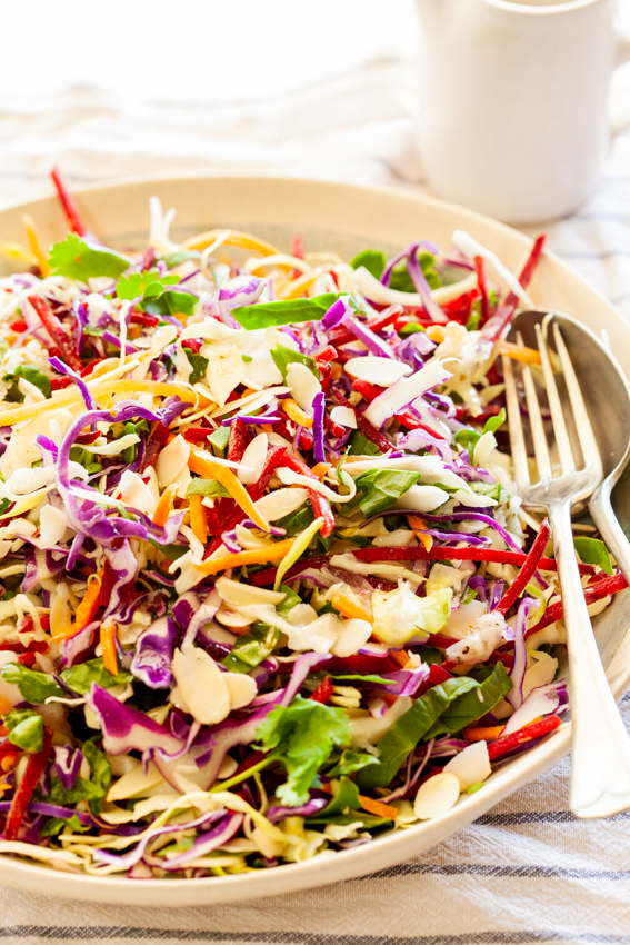 Quick and Easy Lemon Parmesan Cabbage Salad