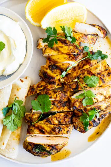 Curried Grilled Chicken Breast