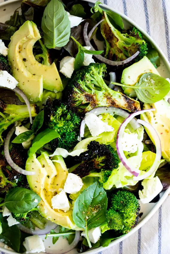 Easy Grilled Broccoli Salad