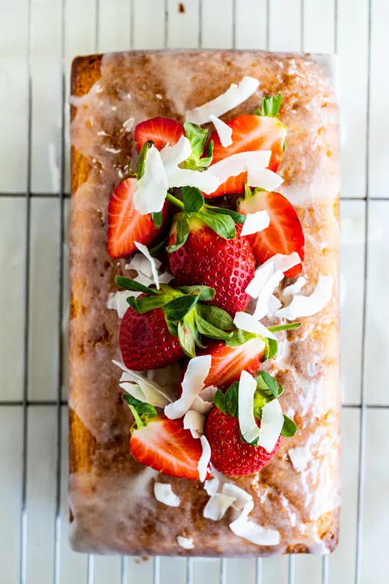 Coconut Lemon Pound Cake
