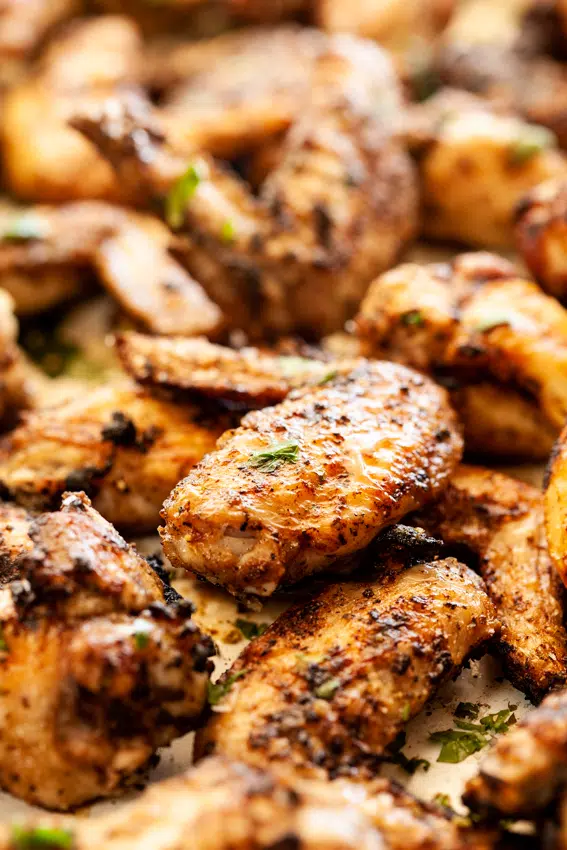 Grilled Lemon Pepper Wings