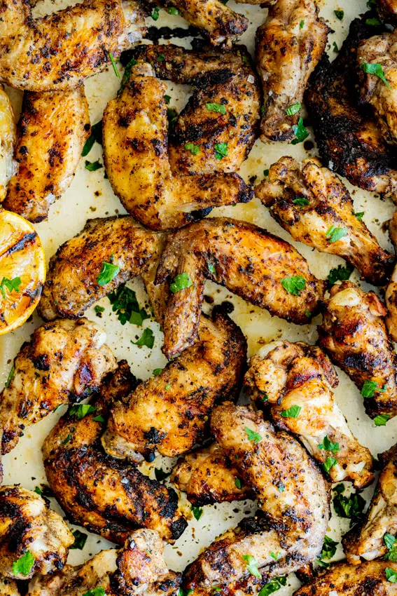 Grilled Lemon Pepper Wings