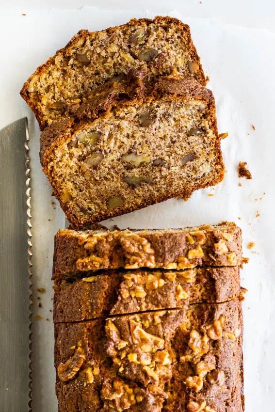 Cinnamon Banana Nut Bread
