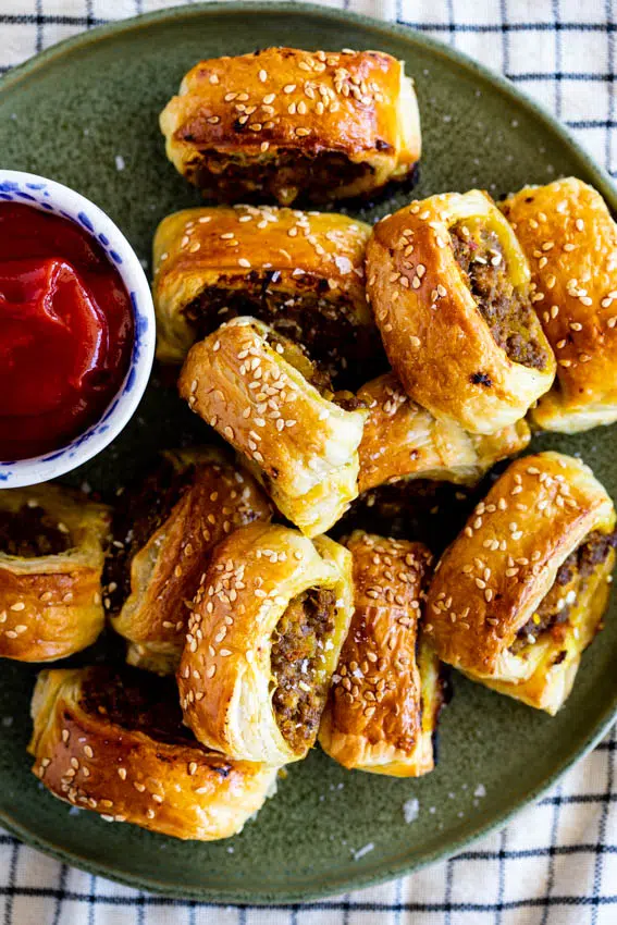 Curried Sausage Rolls