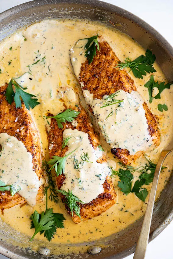 Creamy Cajun Salmon