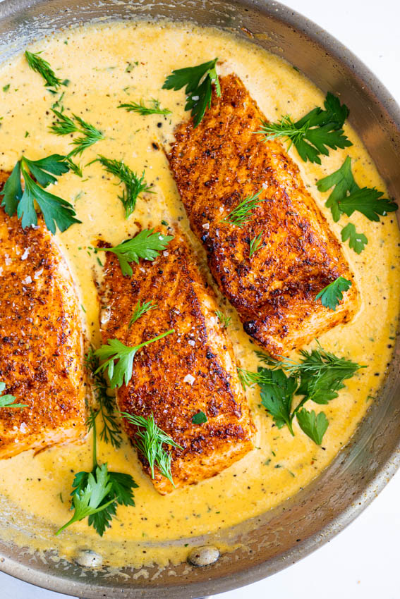 Creamy Cajun Salmon