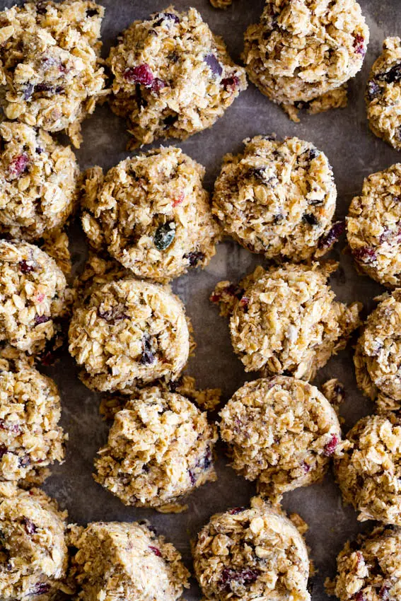 Easy Oatmeal Breakfast cookie dough