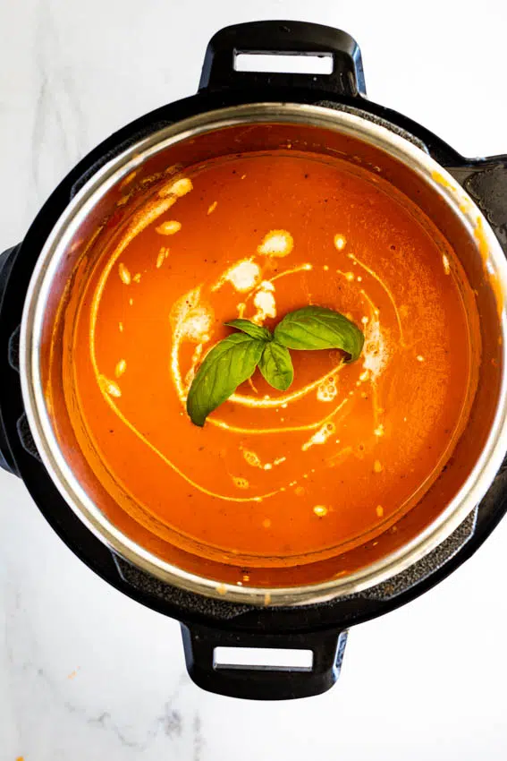 Easy Instant Pot Tomato Soup