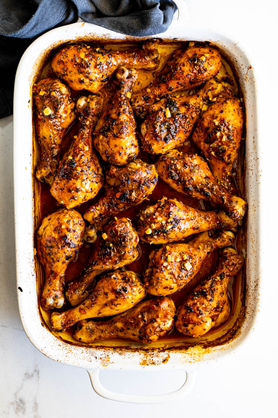 Easy Baked Chicken Legs