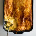 Cauliflower cheese pot pie