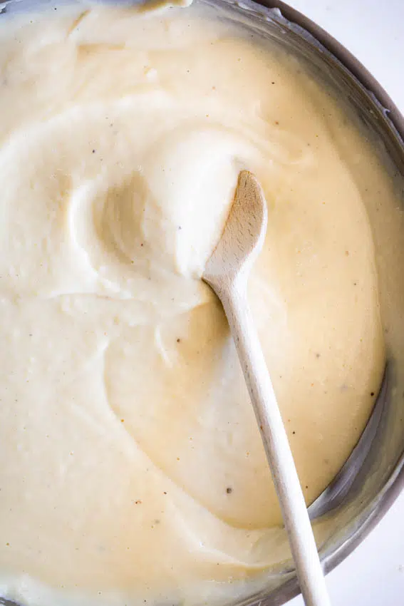 Creamy cauliflower Alfredo sauce