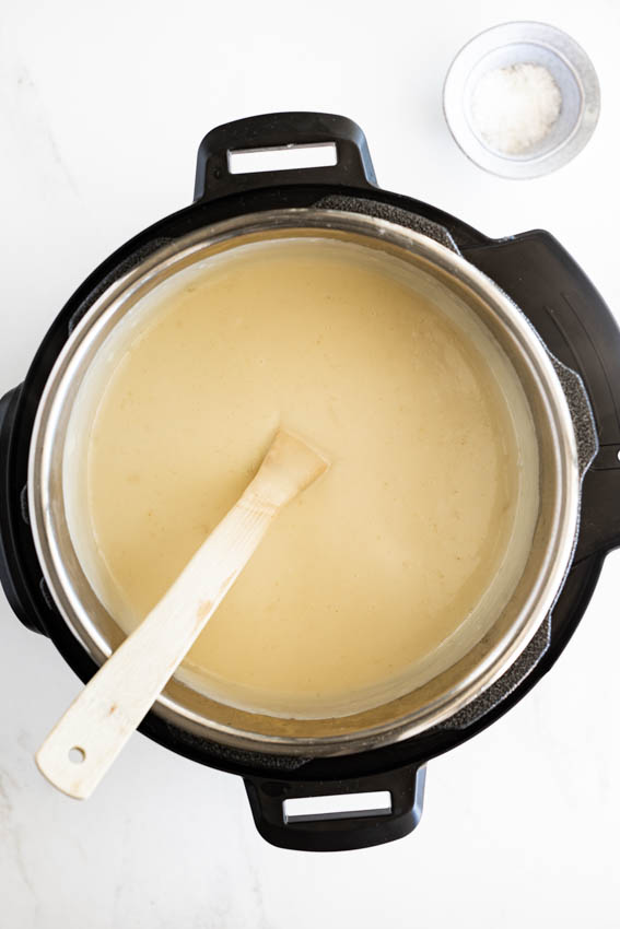 Instant pot potato soup 