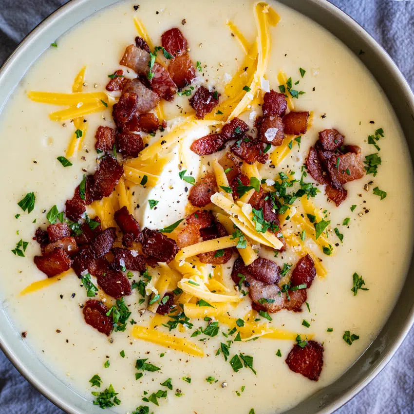 Loaded Instant Pot Potato Soup