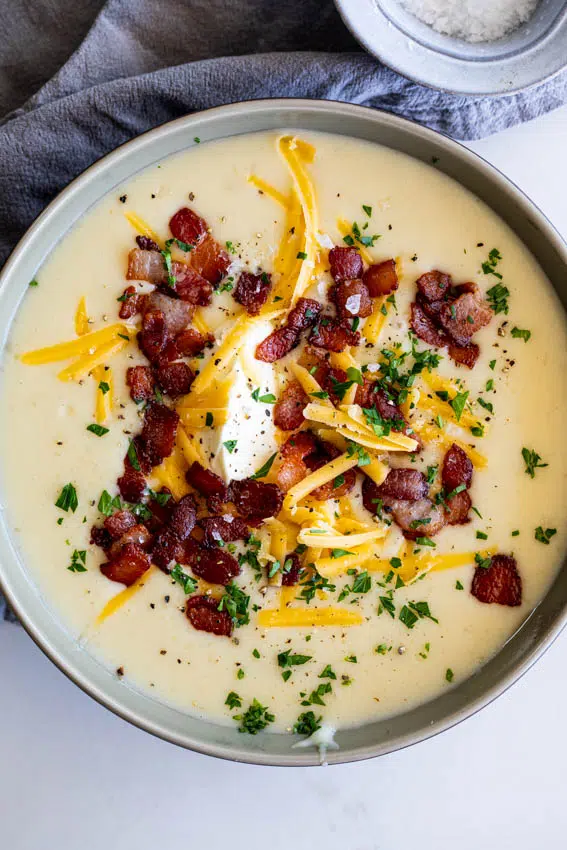 Loaded Instant Pot Potato Soup