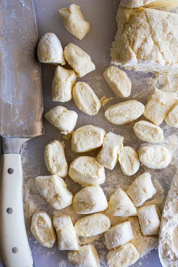 Light and fluffy ricotta gnocchi