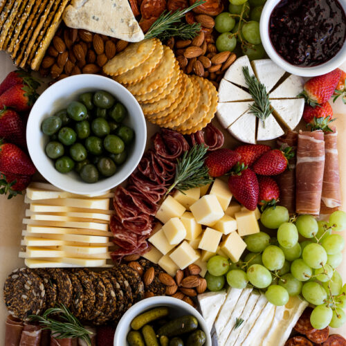 How to Make a Cheeseboard - Girl Gone Gourmet