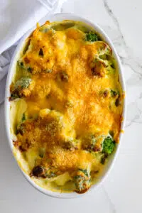 Cheesy Broccoli Casserole.