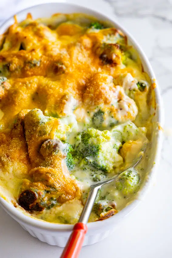 Cheesy Broccoli Casserole.