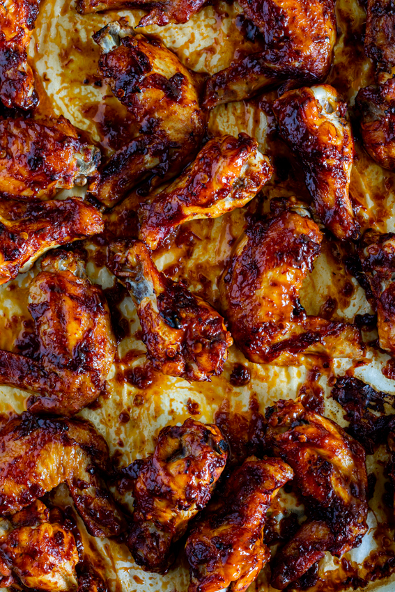 Spicy Chipotle Baked Chicken Wings