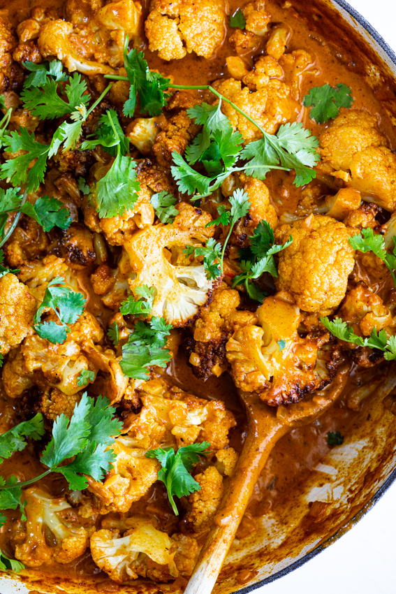 Coconut cauliflower curry