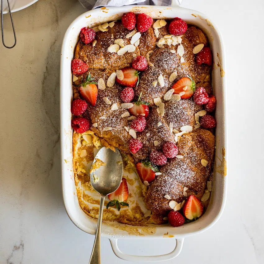 Cinnamon sugar French toast casserole