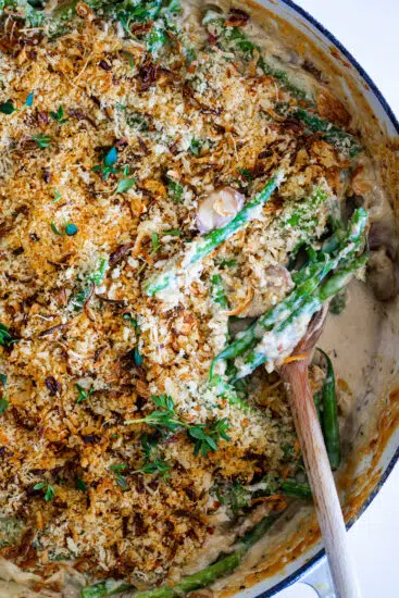 Fresh Green Bean Casserole